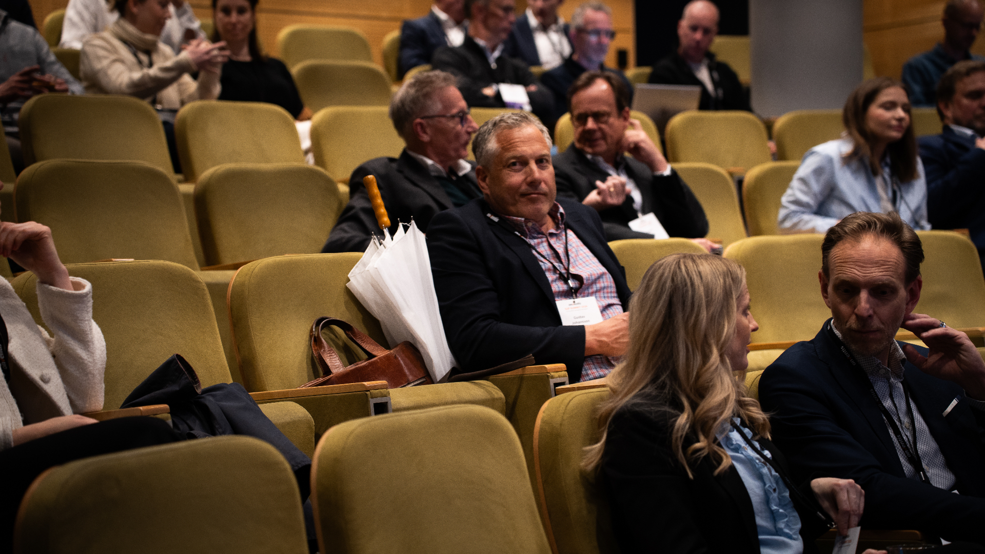 Publik i konferenssalen under Onventis Summit